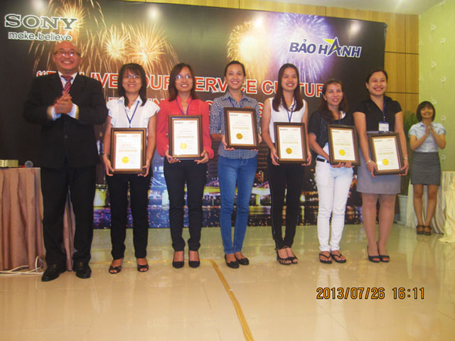 Be-live Our Service Culture - Sony (ngày 25 & 26-07-2013)